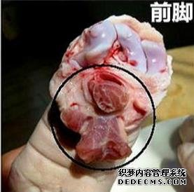 買豬蹄時(shí)，前腳和后腳口感差別大，方法教給你，可別買錯(cuò)了