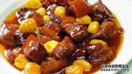 美食菜譜分享：五花肉炒荷蘭豆，紅燒牛肉，板栗燒肉，南瓜椰汁煲