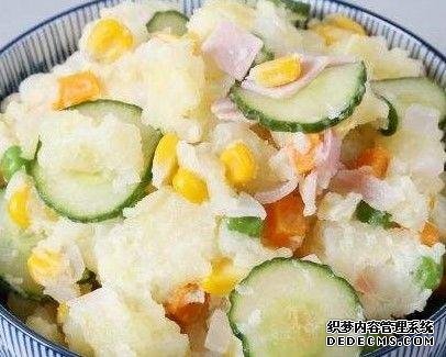 春節(jié)后可以開(kāi)始考慮減重了，日式土豆沙拉，味鮮色美低脂又飽腹