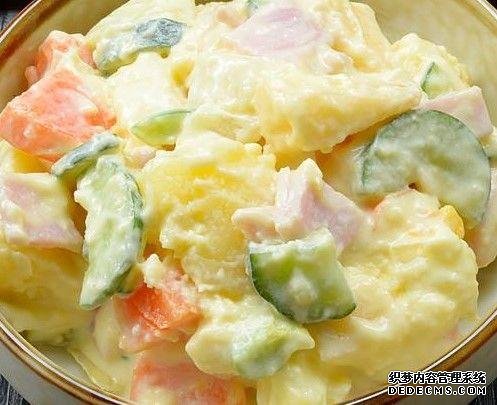 春節(jié)后可以開(kāi)始考慮減重了，日式土豆沙拉，味鮮色美低脂又飽腹