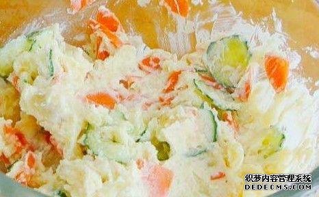 春節(jié)后可以開(kāi)始考慮減重了，日式土豆沙拉，味鮮色美低脂又飽腹