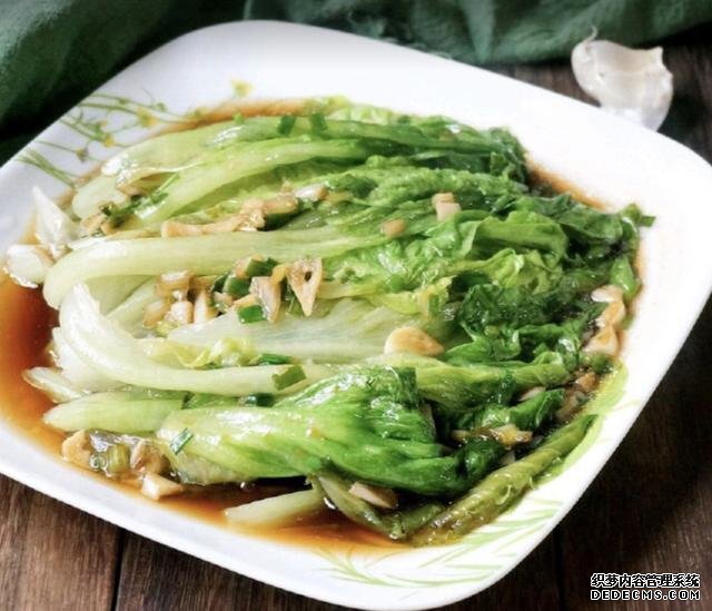 最正宗的蠔油生菜，快手簡單還減肥，2塊錢就能做一盤