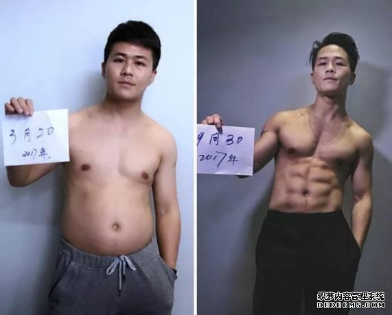 堅(jiān)持健身，對(duì)一個(gè)人的改變有多大？一組對(duì)比照告訴你！
